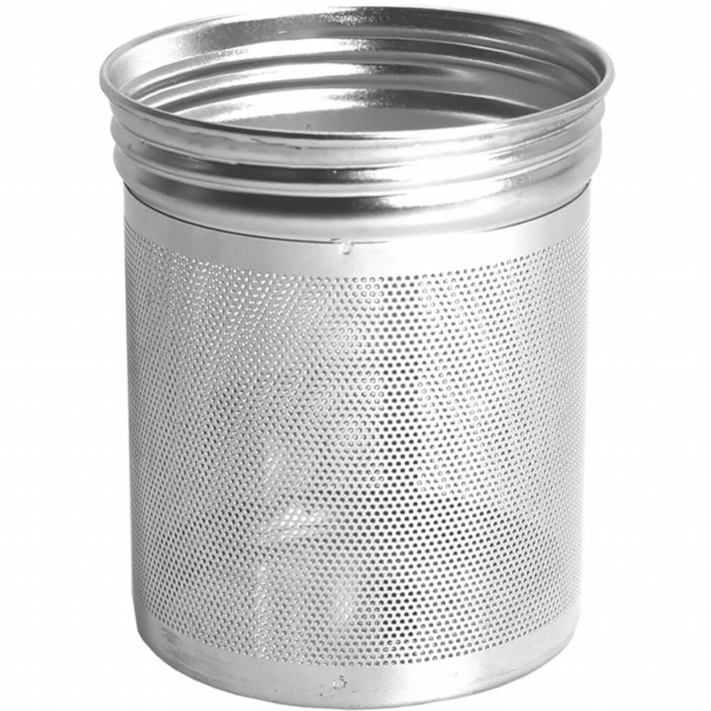 4-teiliges Teesieb Set Edelstahl - 2 Größen Mit Kette Für Losen Tee