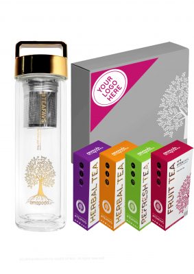 Werbeartikel amapodo TEE GESCHENK SET Art.-Nr 10007