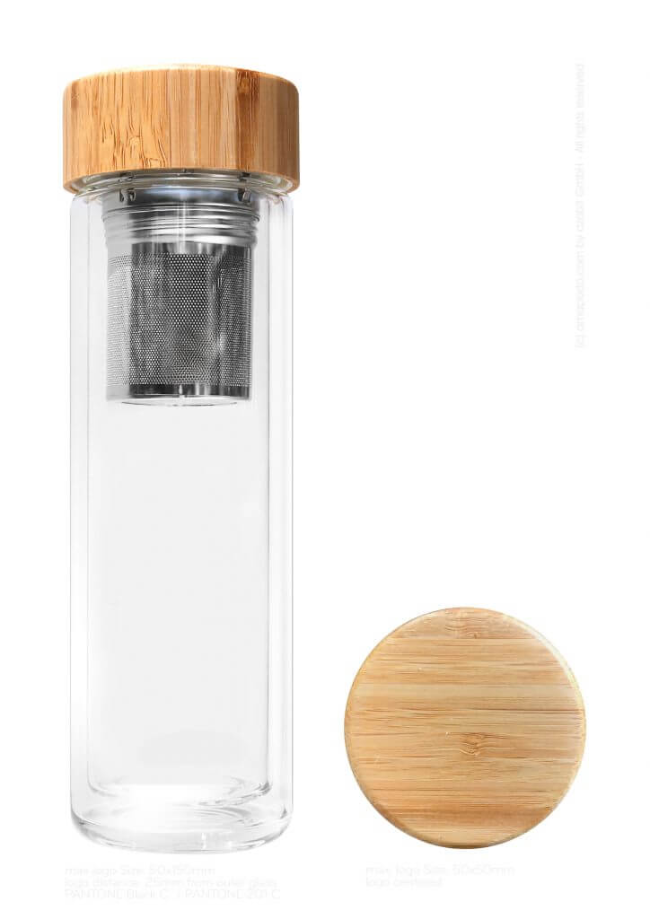 Werbeartikel amapodo TEEFLASCHE 400ML Art.-Nr 10003