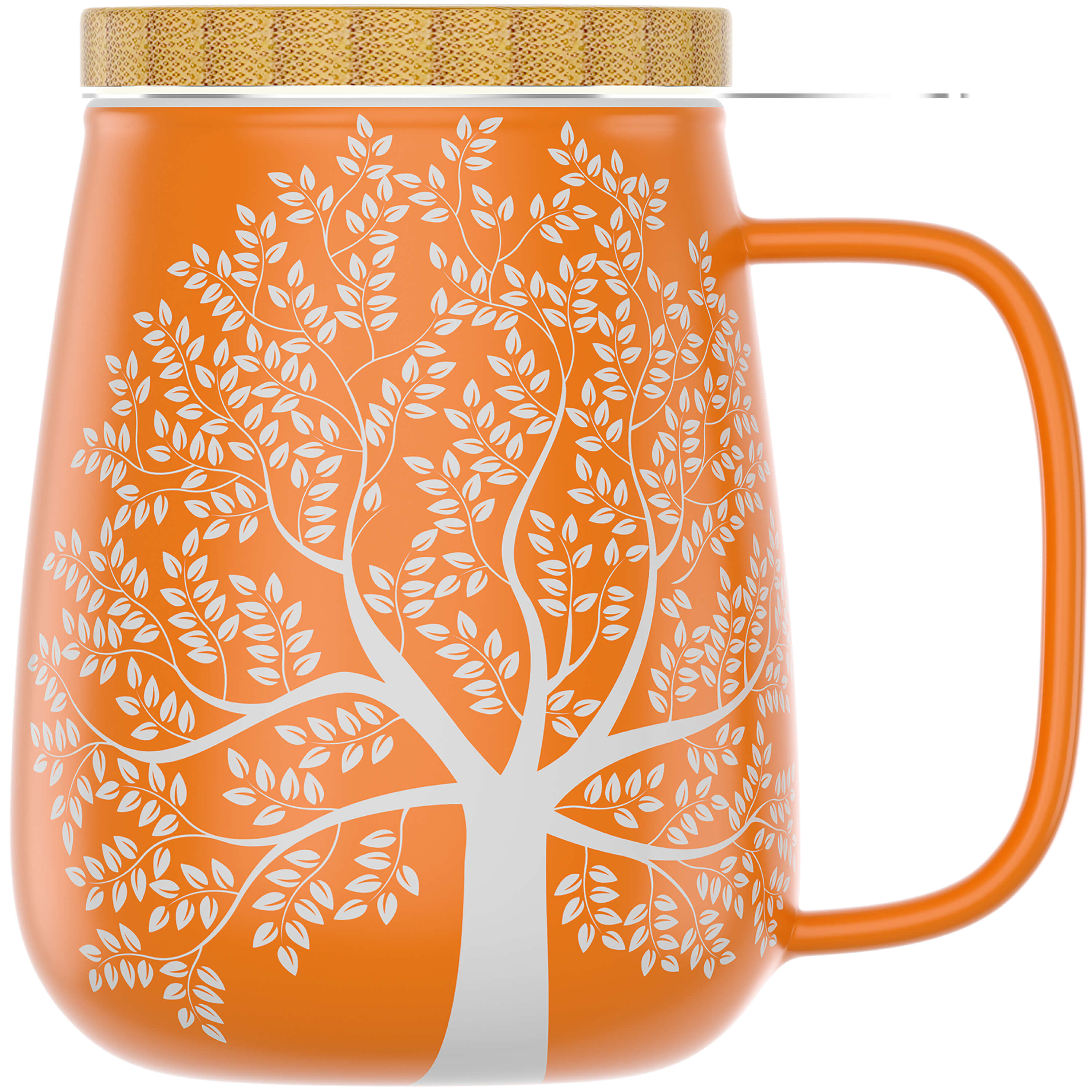 Teetasse mit Sieb und Deckel XXL