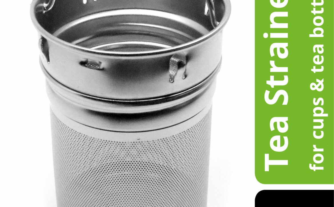 amapodo Teesieb für Tassen und Teeflaschen vorn